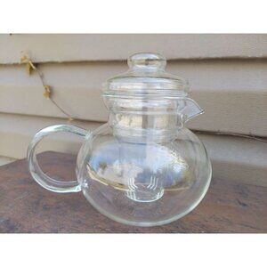 Sluming Glass 4 Cup Teapot w/ Diffuser